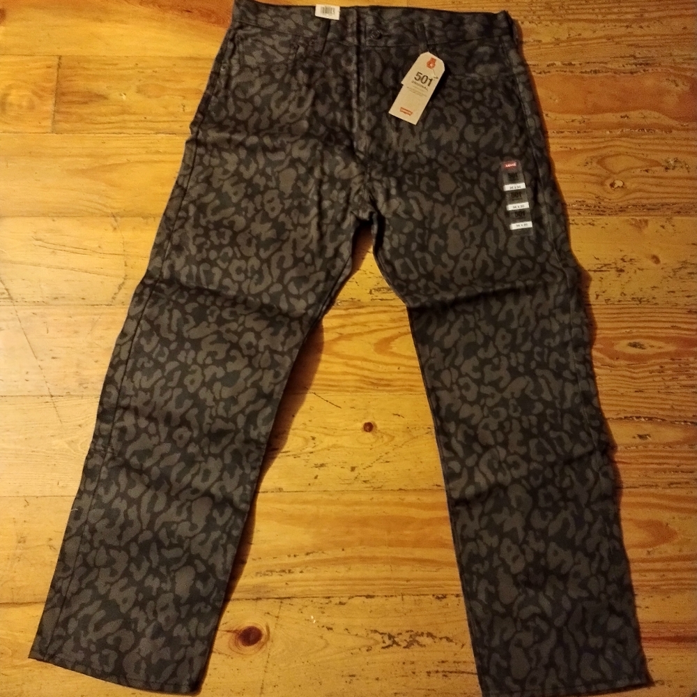 Levi's Camo 501's 36X30